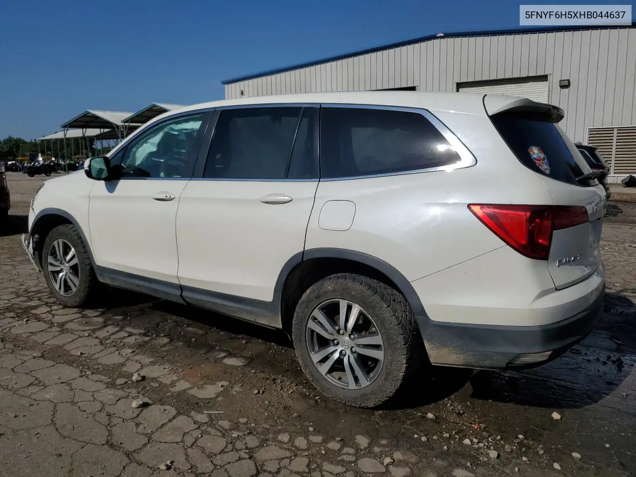 2017 Honda Pilot Exl VIN: 5FNYF6H5XHB044637 Lot: 56782015