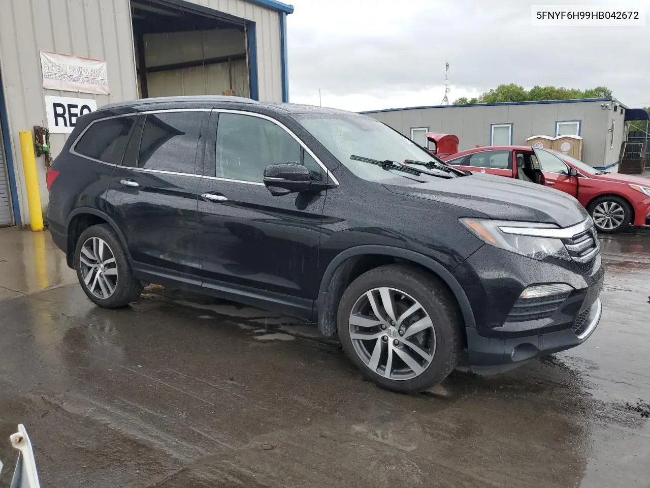 2017 Honda Pilot Touring VIN: 5FNYF6H99HB042672 Lot: 56972625