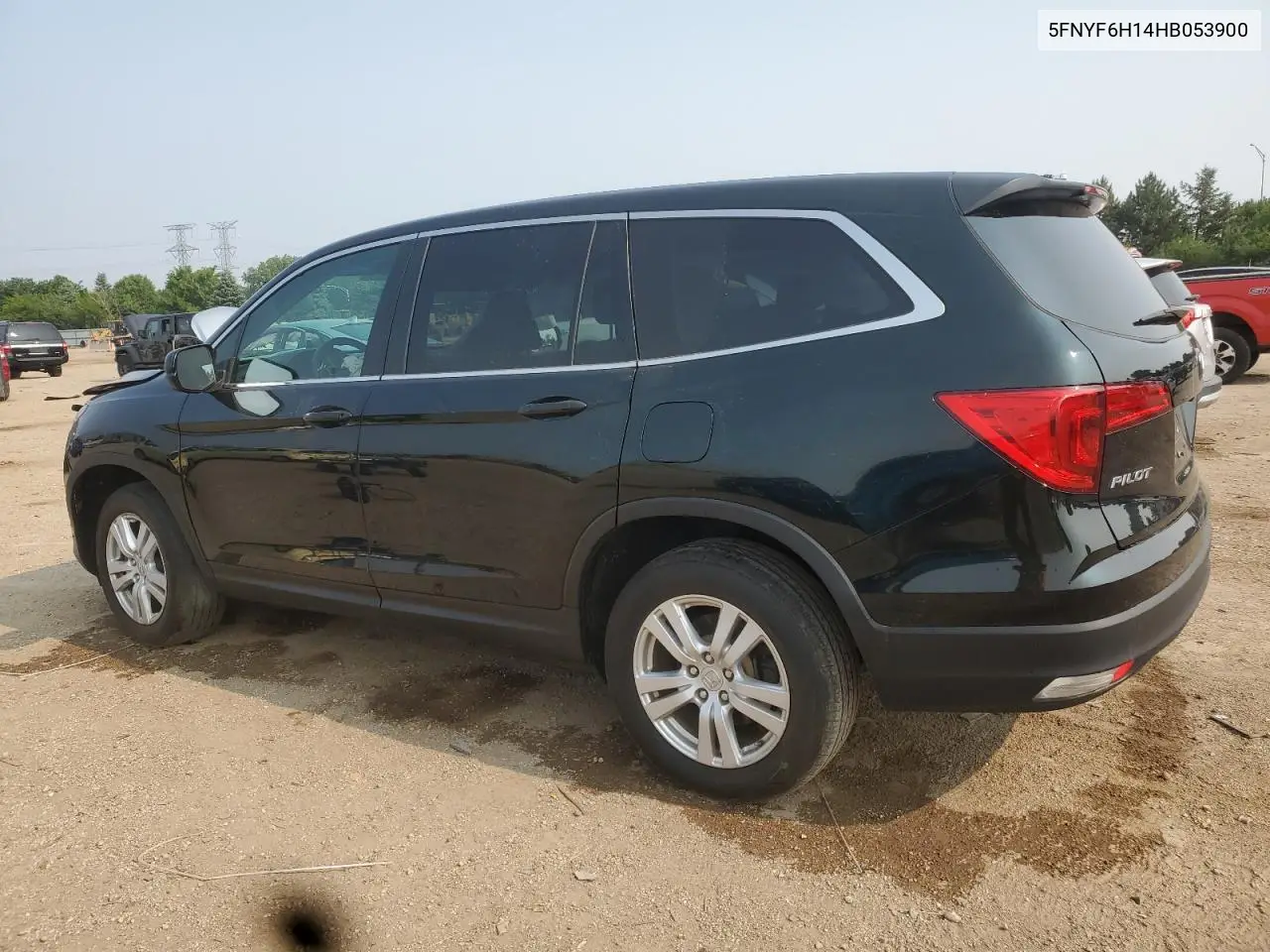 5FNYF6H14HB053900 2017 Honda Pilot Lx