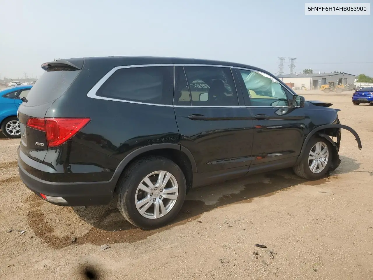 5FNYF6H14HB053900 2017 Honda Pilot Lx