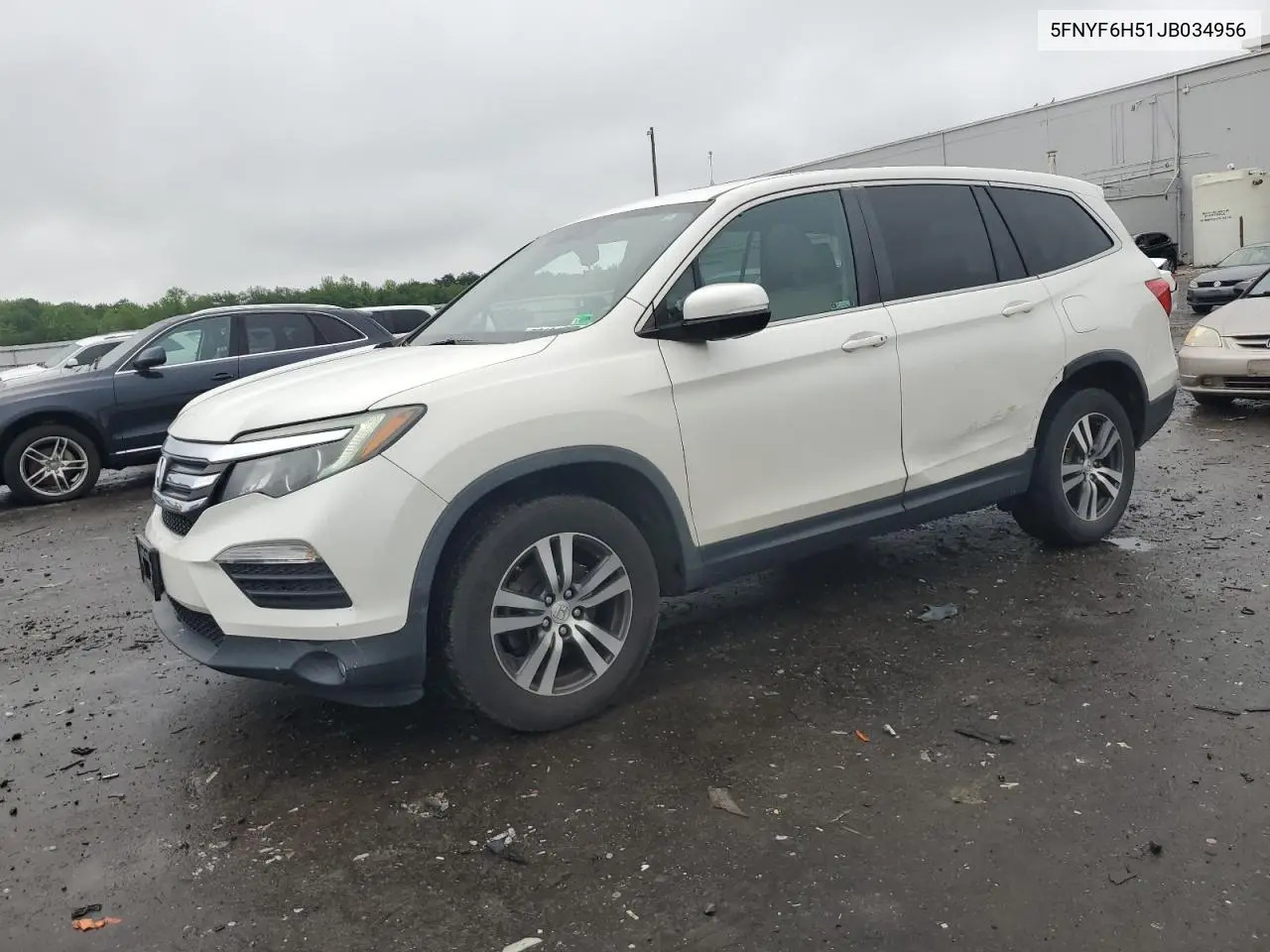 2018 Honda Pilot Exl VIN: 5FNYF6H51JB034956 Lot: 56401355