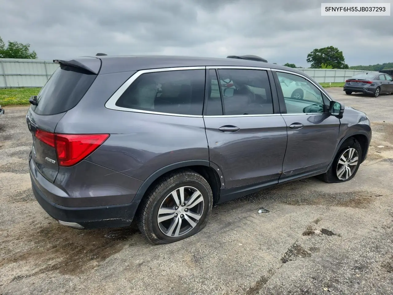2018 Honda Pilot Exl VIN: 5FNYF6H55JB037293 Lot: 62169825