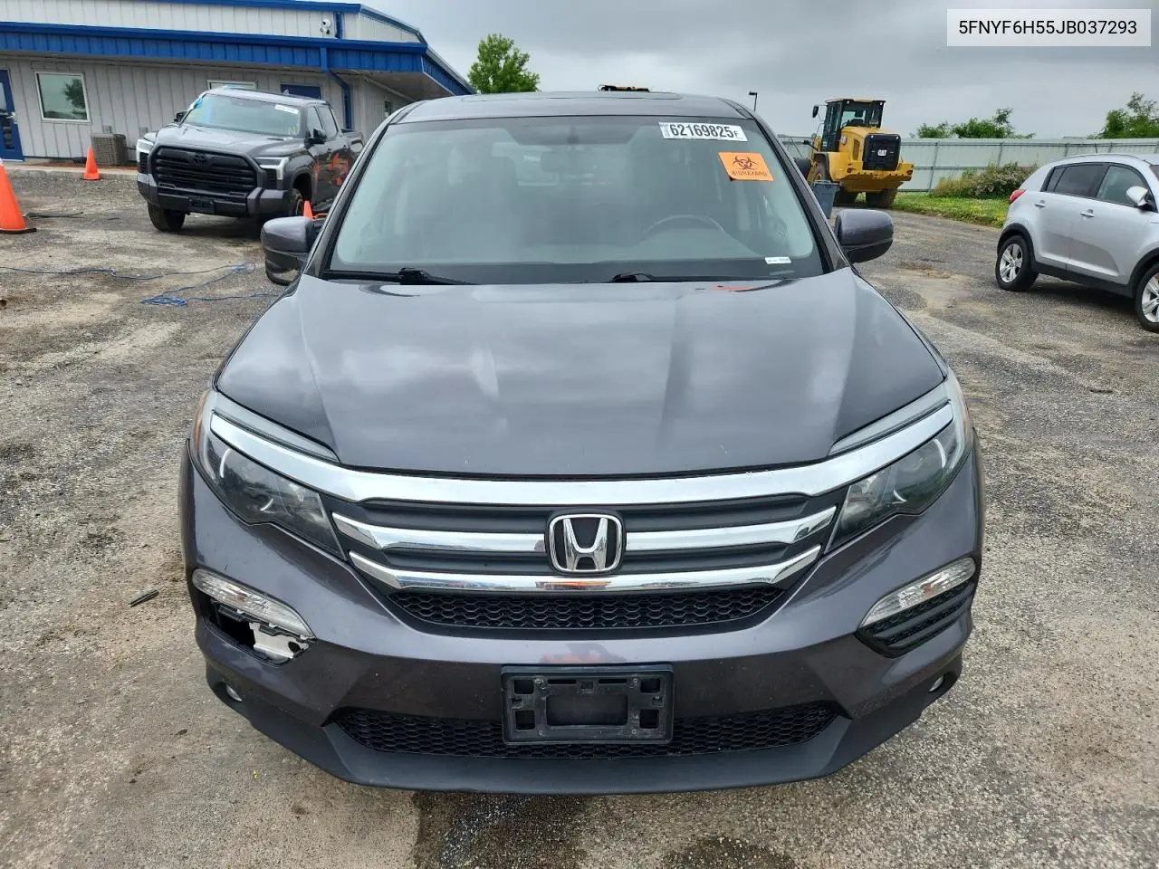 2018 Honda Pilot Exl VIN: 5FNYF6H55JB037293 Lot: 62169825