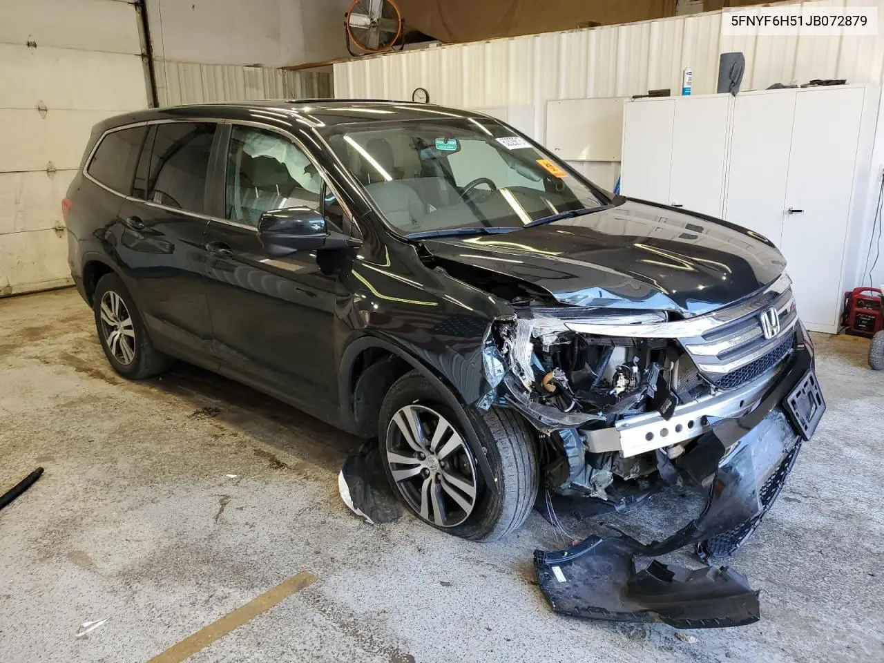 2018 Honda Pilot Exl VIN: 5FNYF6H51JB072879 Lot: 62828615