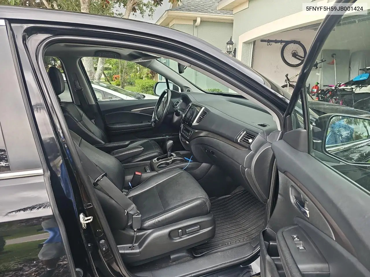 2018 Honda Pilot Exl VIN: 5FNYF5H59JB001424 Lot: 63143615