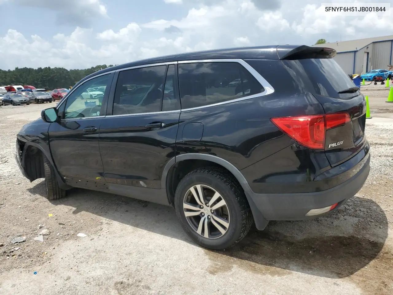 2018 Honda Pilot Exl VIN: 5FNYF6H51JB001844 Lot: 63174995