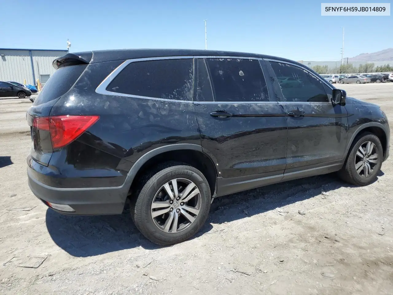 2018 Honda Pilot Exl VIN: 5FNYF6H59JB014809 Lot: 63223825