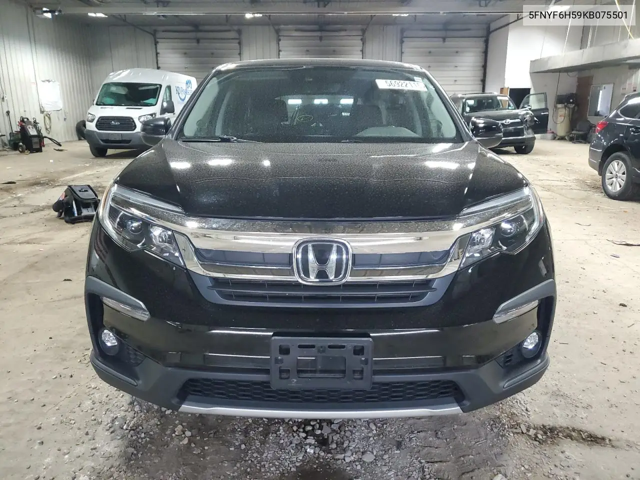 2019 Honda Pilot Exl VIN: 5FNYF6H59KB075501 Lot: 56922115