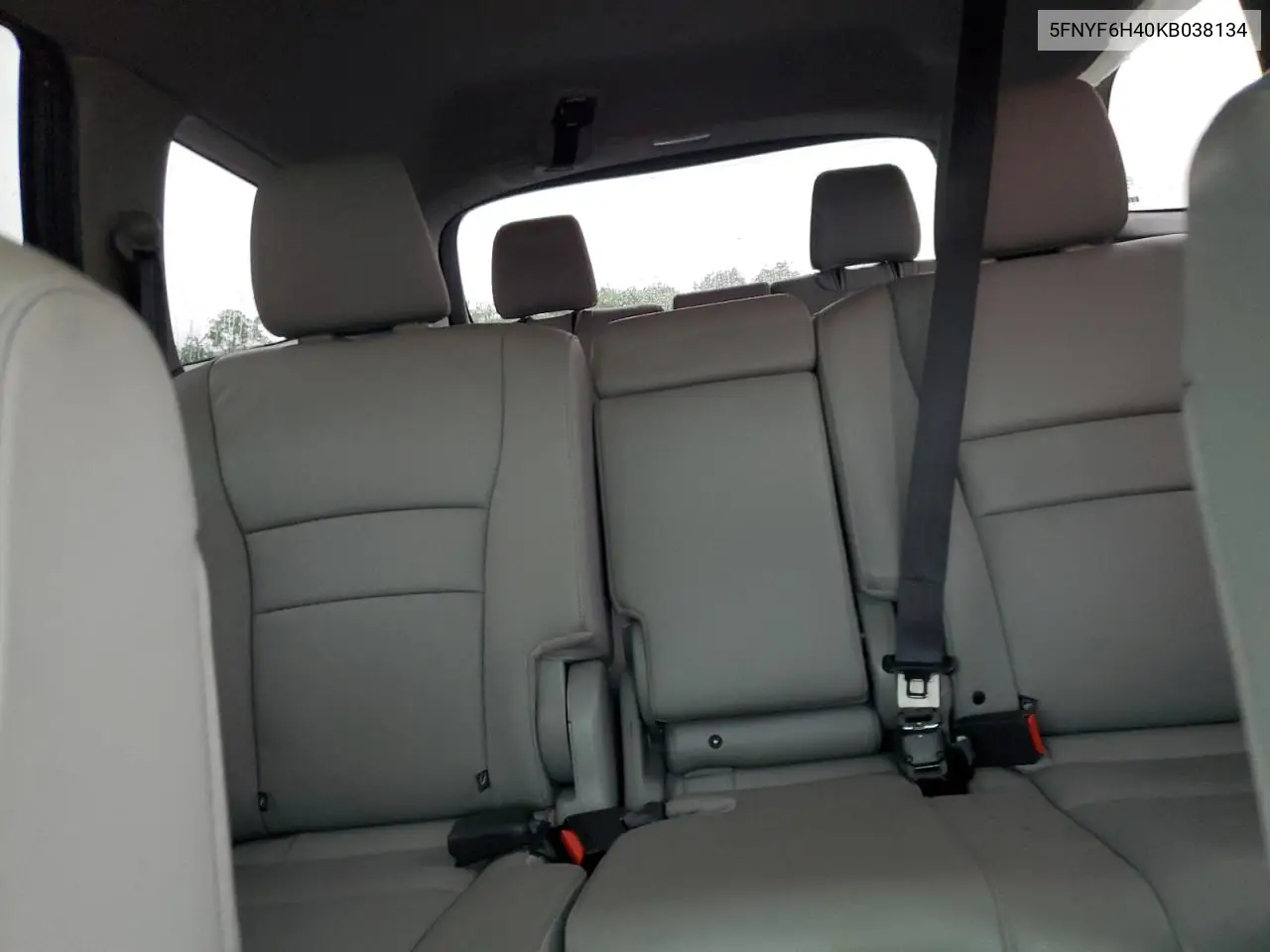2019 Honda Pilot Exl VIN: 5FNYF6H40KB038134 Lot: 61194745