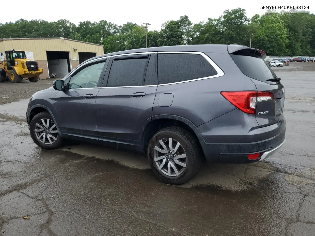 2019 Honda Pilot Exl VIN: 5FNYF6H40KB038134 Lot: 61194745