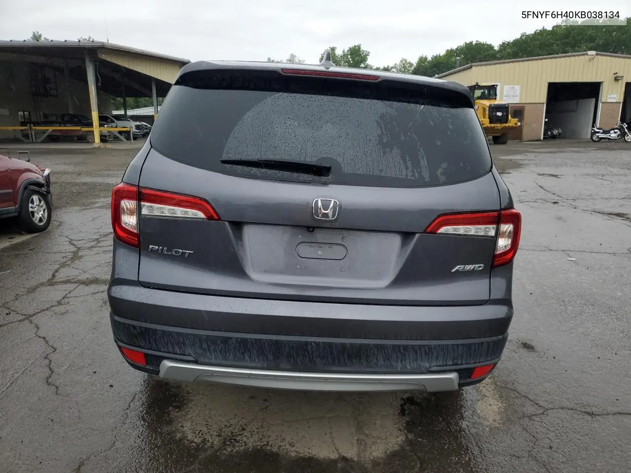 2019 Honda Pilot Exl VIN: 5FNYF6H40KB038134 Lot: 61194745