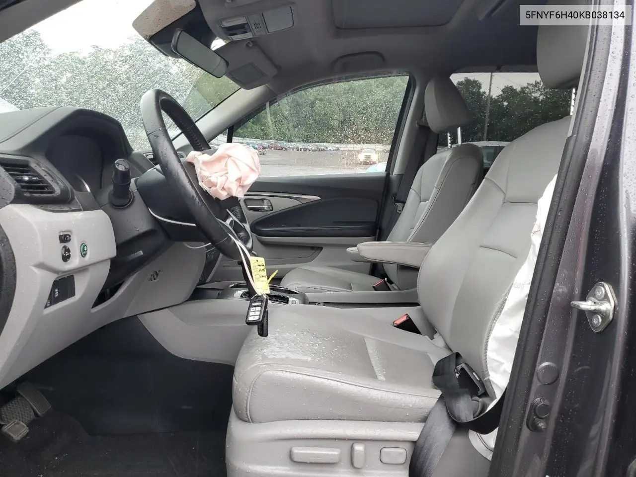2019 Honda Pilot Exl VIN: 5FNYF6H40KB038134 Lot: 61194745
