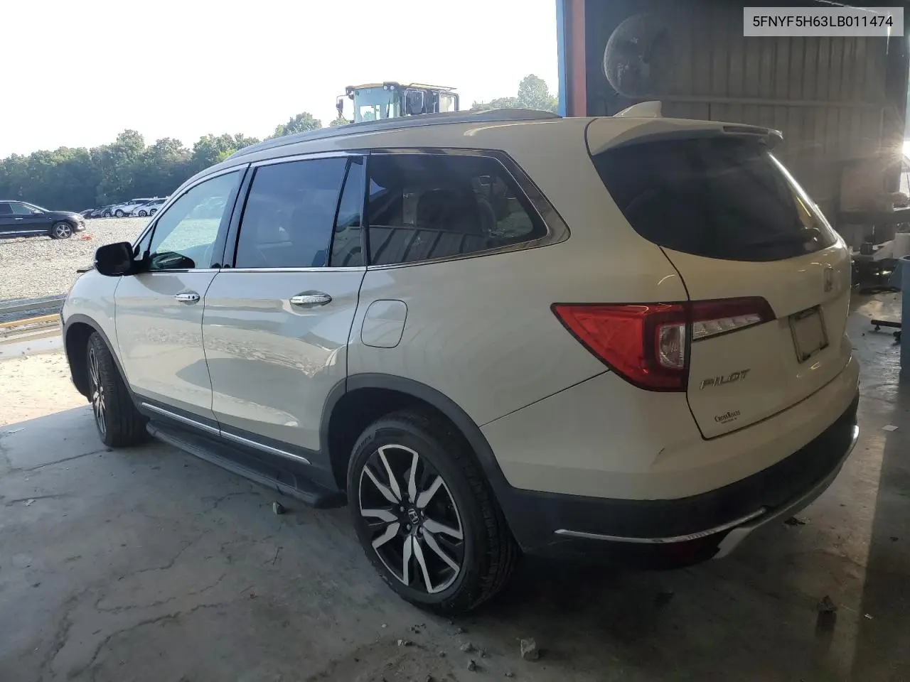2020 Honda Pilot Touring VIN: 5FNYF5H63LB011474 Lot: 62547135