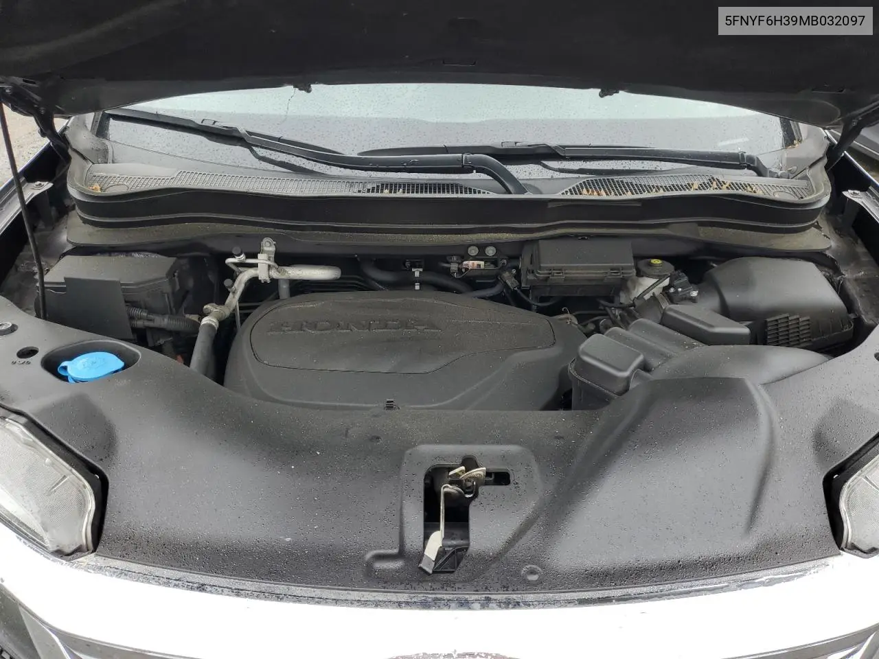 2021 Honda Pilot Ex VIN: 5FNYF6H39MB032097 Lot: 55502465