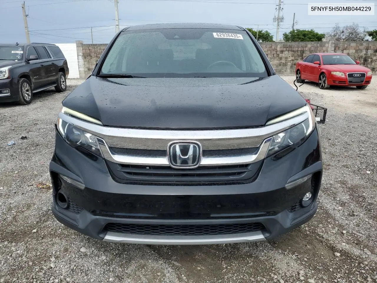 2021 Honda Pilot Exl VIN: 5FNYF5H50MB044229 Lot: 62938435