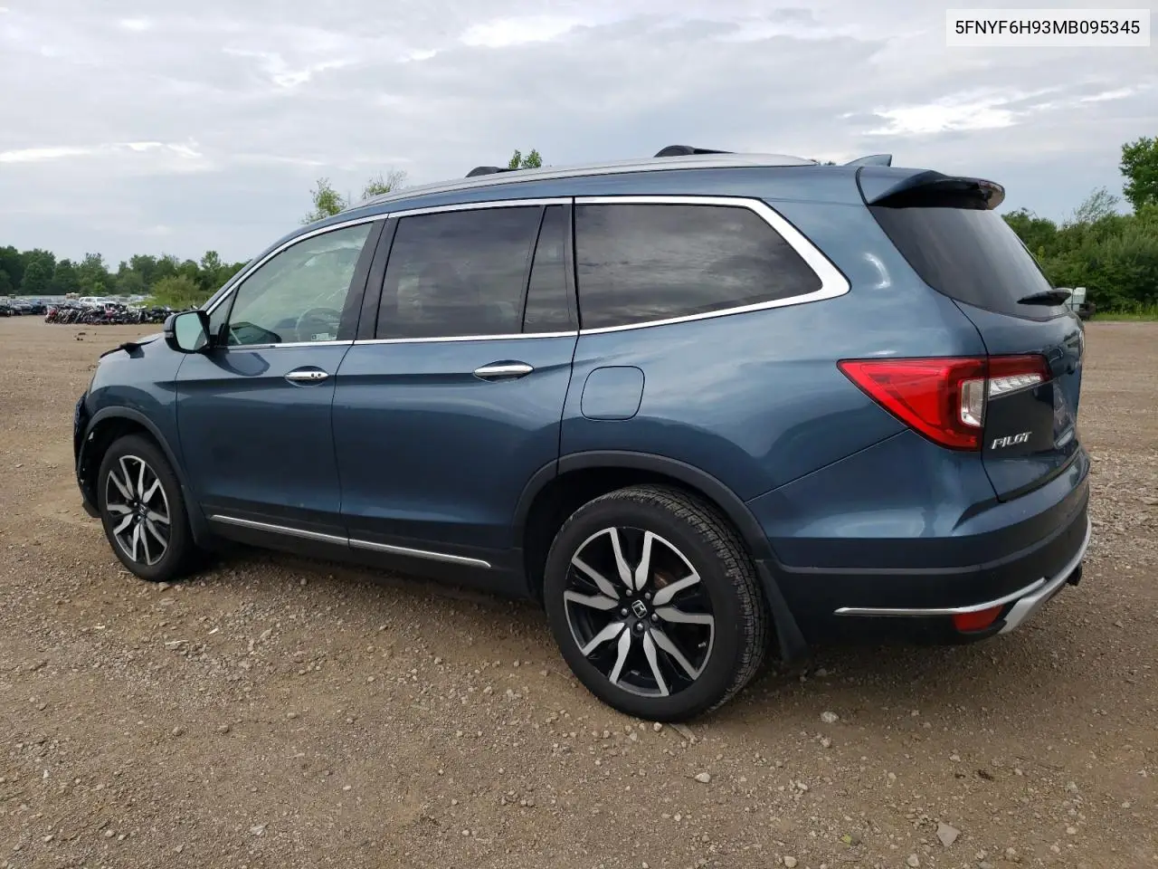 2021 Honda Pilot Touring VIN: 5FNYF6H93MB095345 Lot: 63045805