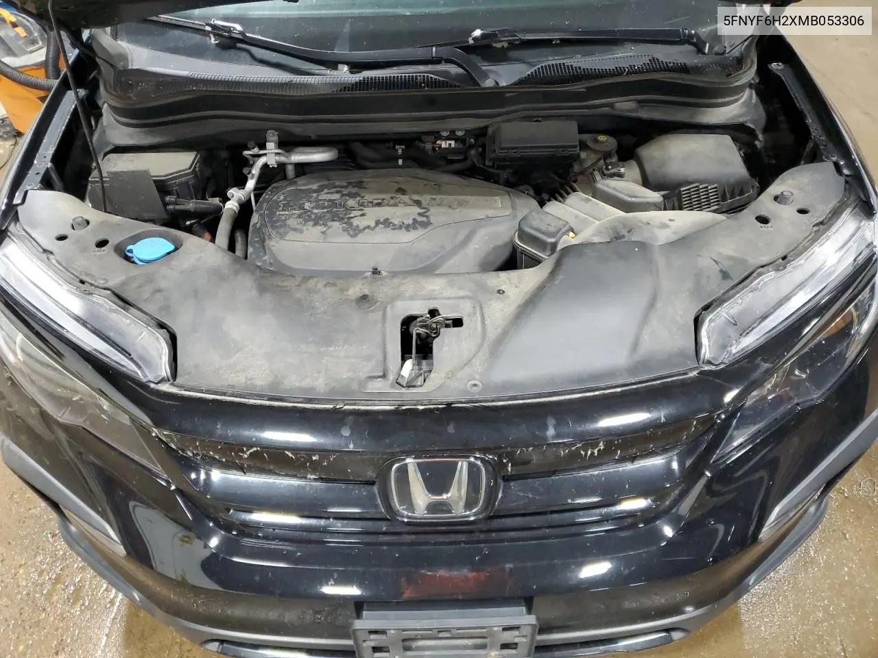 2021 Honda Pilot Se VIN: 5FNYF6H2XMB053306 Lot: 63093285