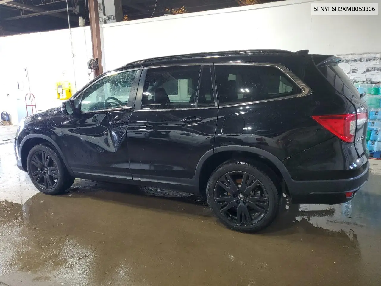 2021 Honda Pilot Se VIN: 5FNYF6H2XMB053306 Lot: 63093285