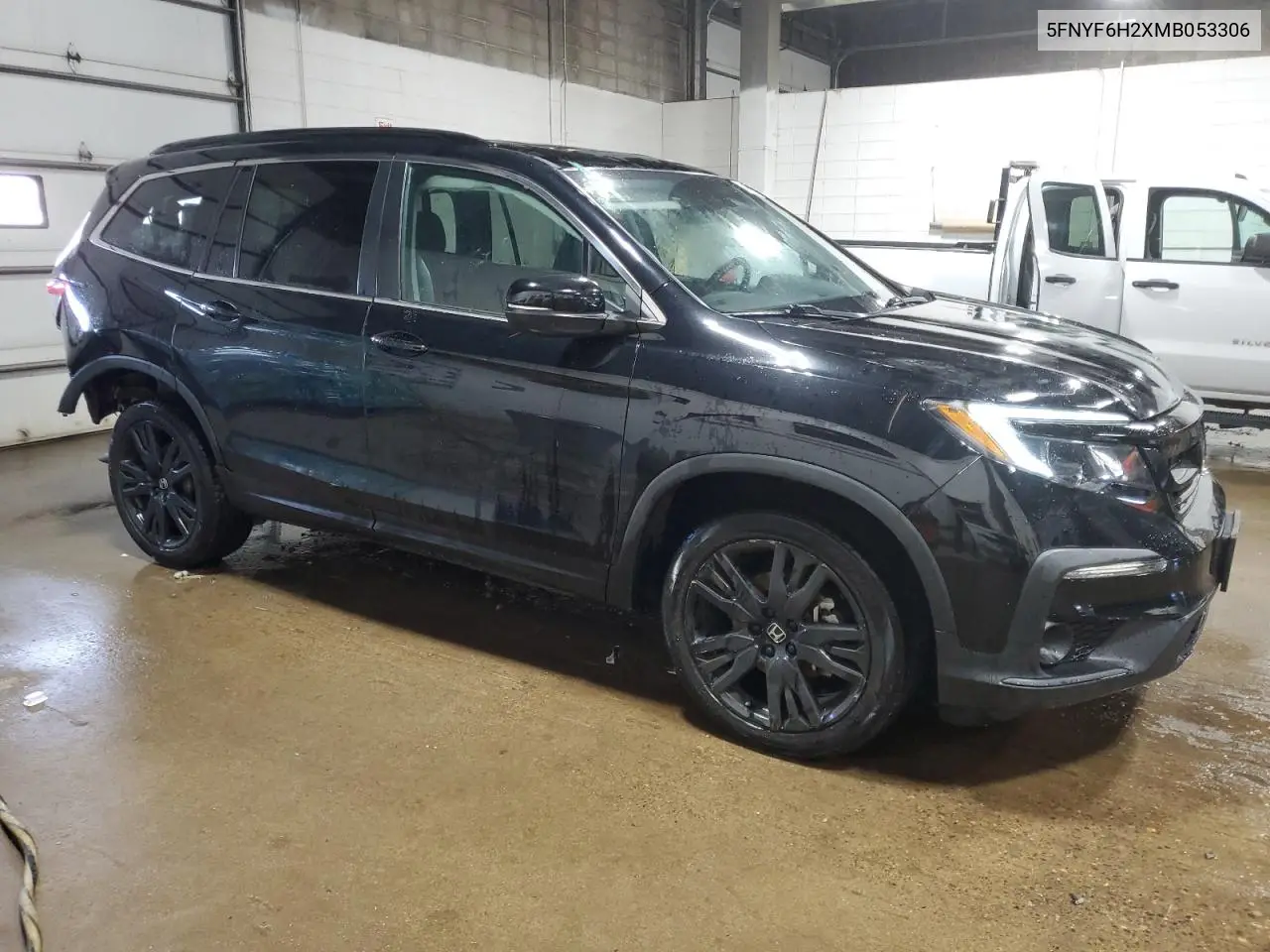 2021 Honda Pilot Se VIN: 5FNYF6H2XMB053306 Lot: 63093285