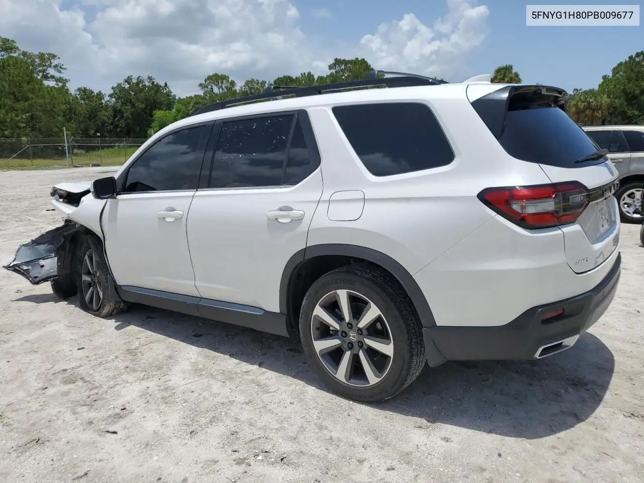 2023 Honda Pilot Elite VIN: 5FNYG1H80PB009677 Lot: 62694475