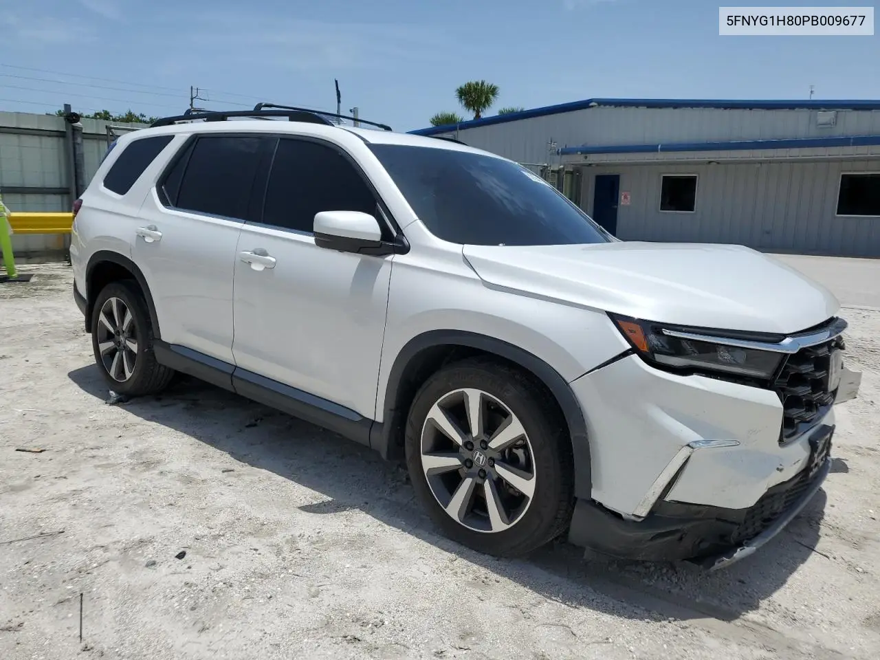 2023 Honda Pilot Elite VIN: 5FNYG1H80PB009677 Lot: 62694475