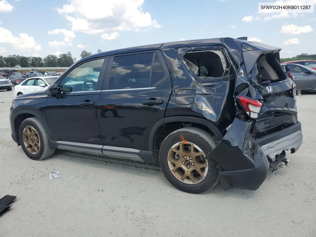 2024 Honda Pilot Exl VIN: 5FNYG2H40RB011287 Lot: 61612885
