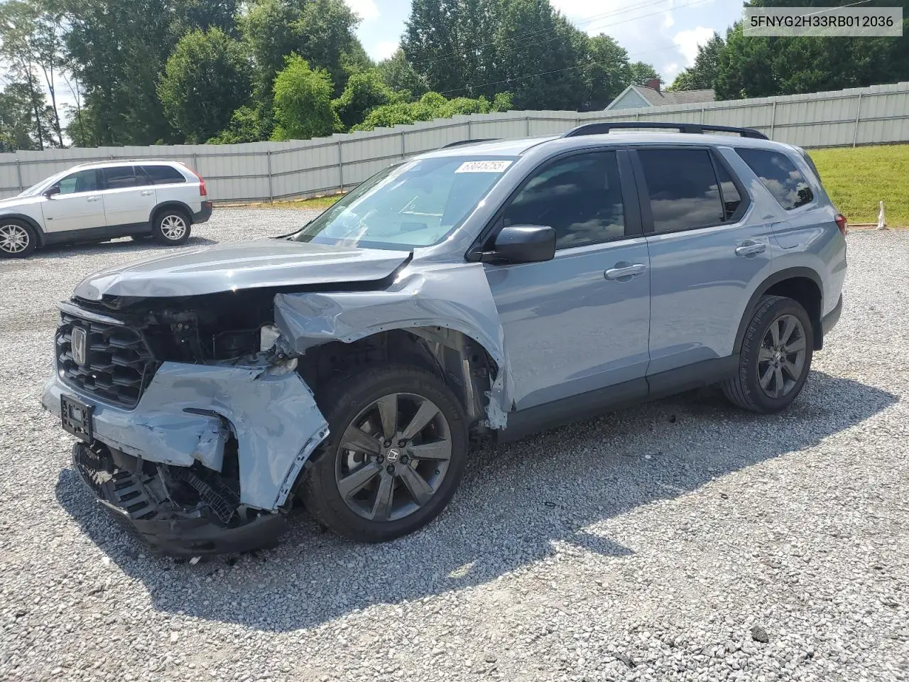 2024 Honda Pilot Sport VIN: 5FNYG2H33RB012036 Lot: 63045255