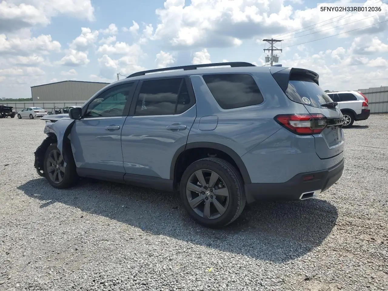 2024 Honda Pilot Sport VIN: 5FNYG2H33RB012036 Lot: 63045255