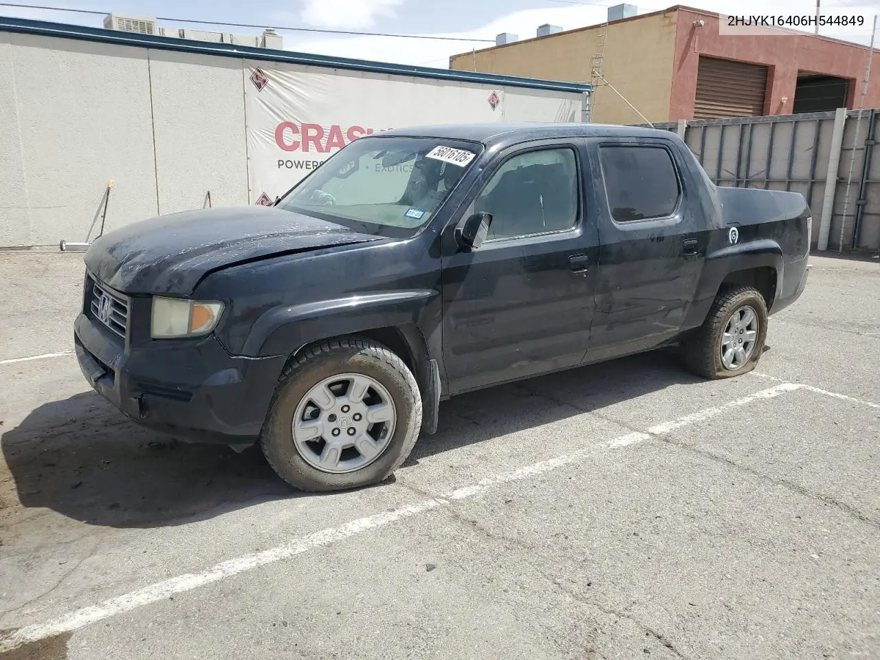 2006 Honda Ridgeline Rts VIN: 2HJYK16406H544849 Lot: 56016105