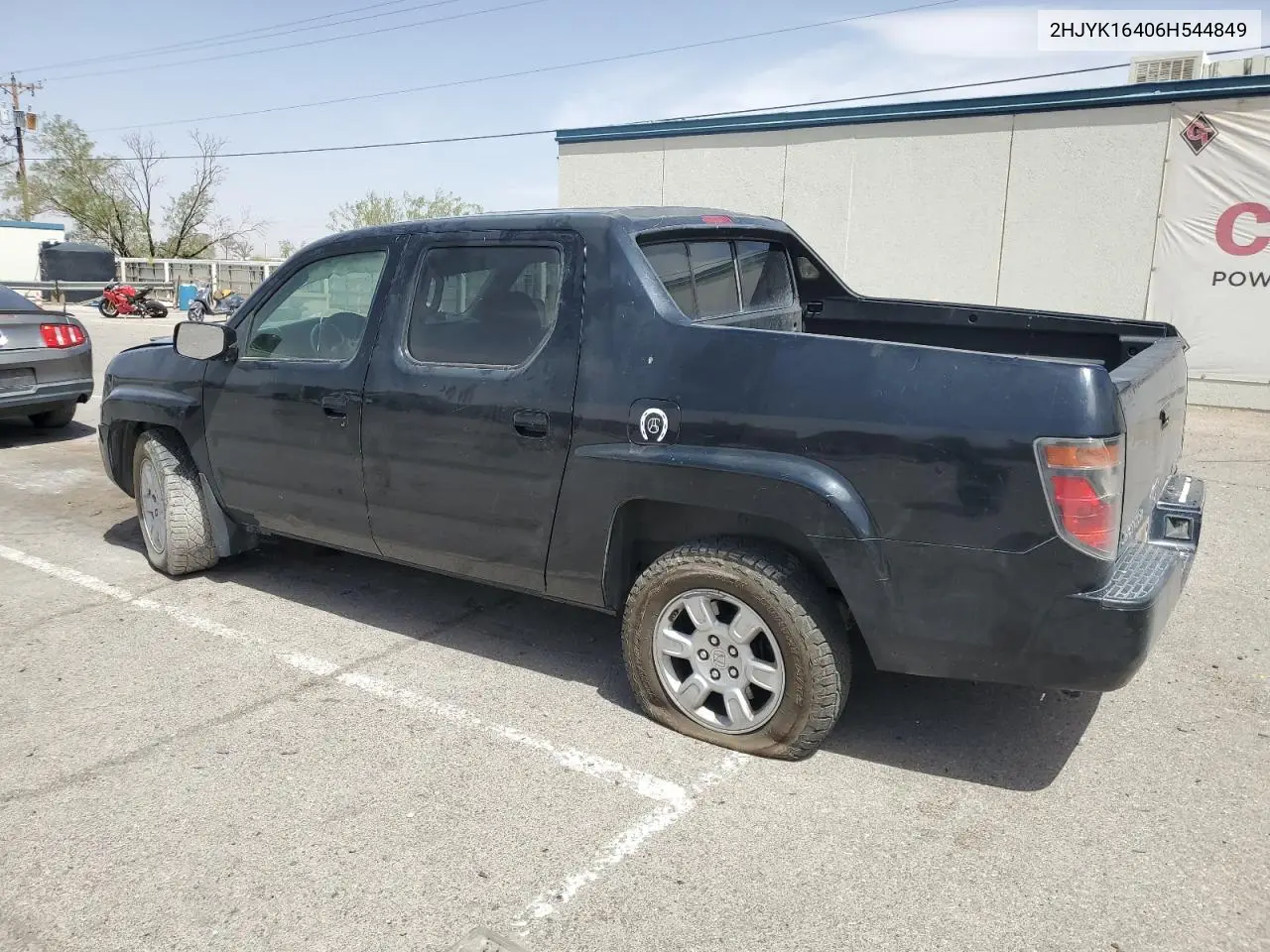 2006 Honda Ridgeline Rts VIN: 2HJYK16406H544849 Lot: 56016105