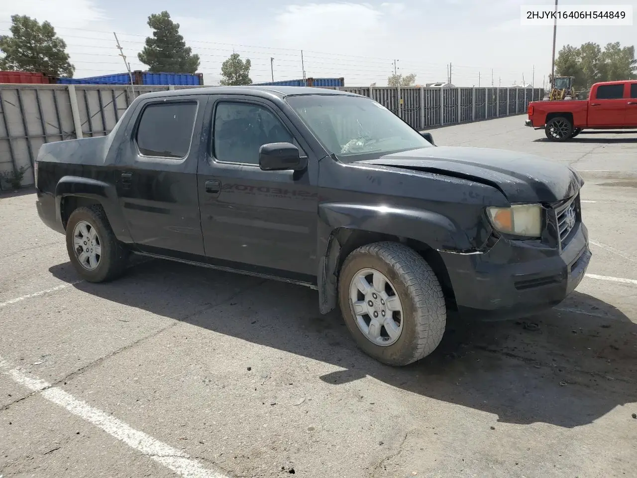 2006 Honda Ridgeline Rts VIN: 2HJYK16406H544849 Lot: 56016105