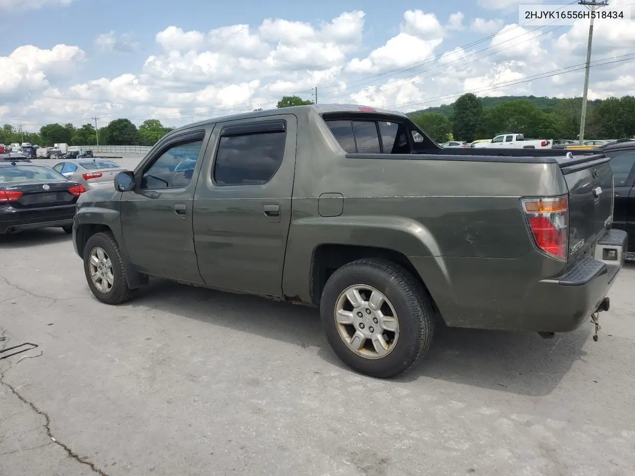 2006 Honda Ridgeline Rtl VIN: 2HJYK16556H518434 Lot: 56482655