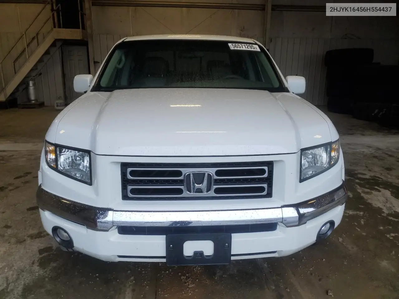 2006 Honda Ridgeline Rts VIN: 2HJYK16456H554437 Lot: 56571295