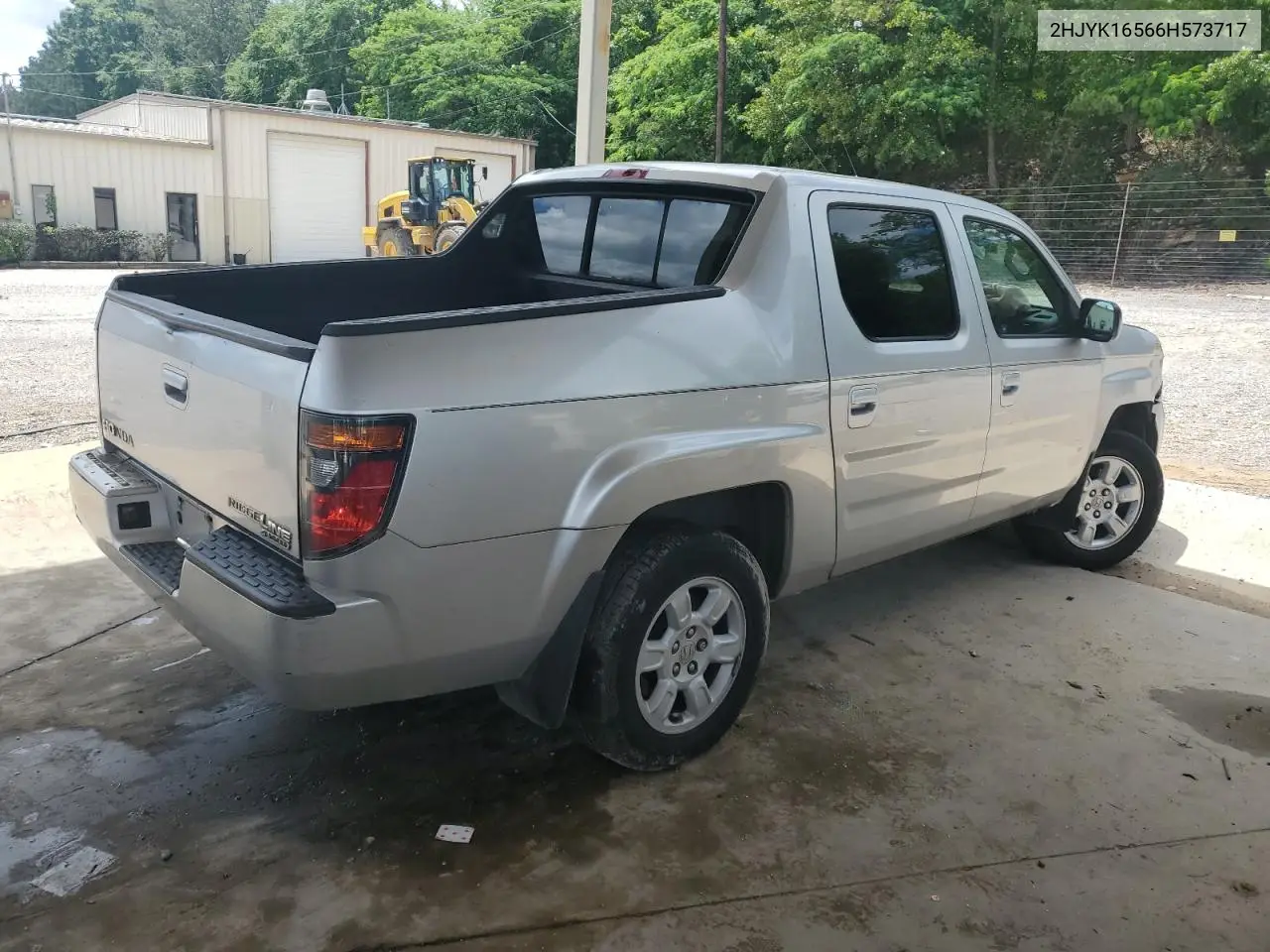 2006 Honda Ridgeline Rtl VIN: 2HJYK16566H573717 Lot: 56785545