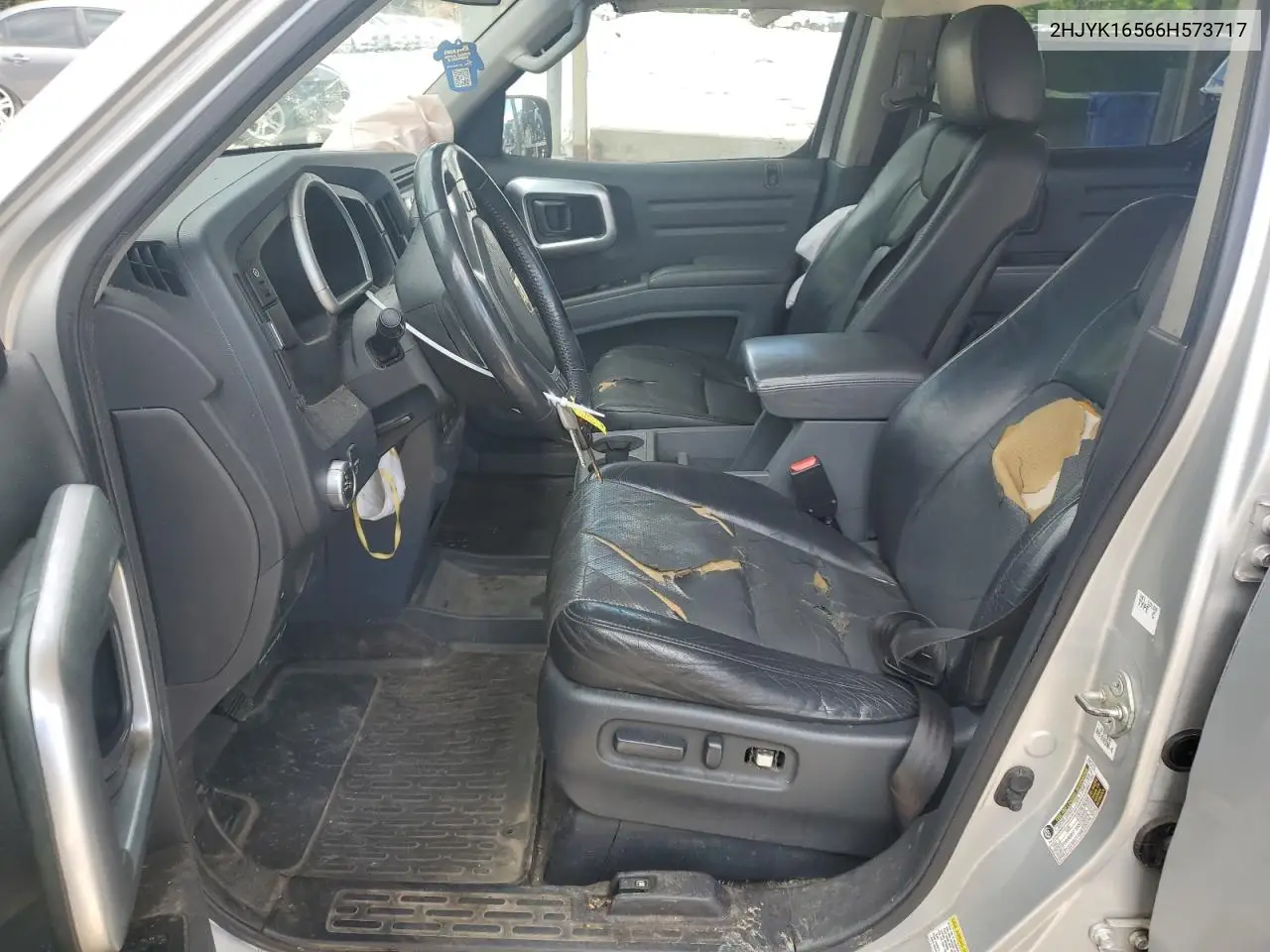 2006 Honda Ridgeline Rtl VIN: 2HJYK16566H573717 Lot: 56785545