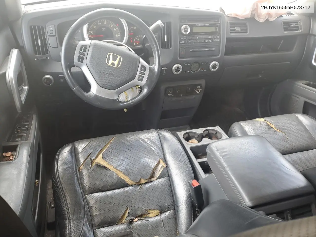 2006 Honda Ridgeline Rtl VIN: 2HJYK16566H573717 Lot: 56785545