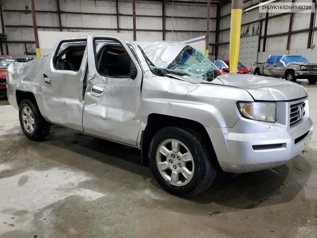 2006 Honda Ridgeline Rtl VIN: 2HJYK16526H548720 Lot: 58563875