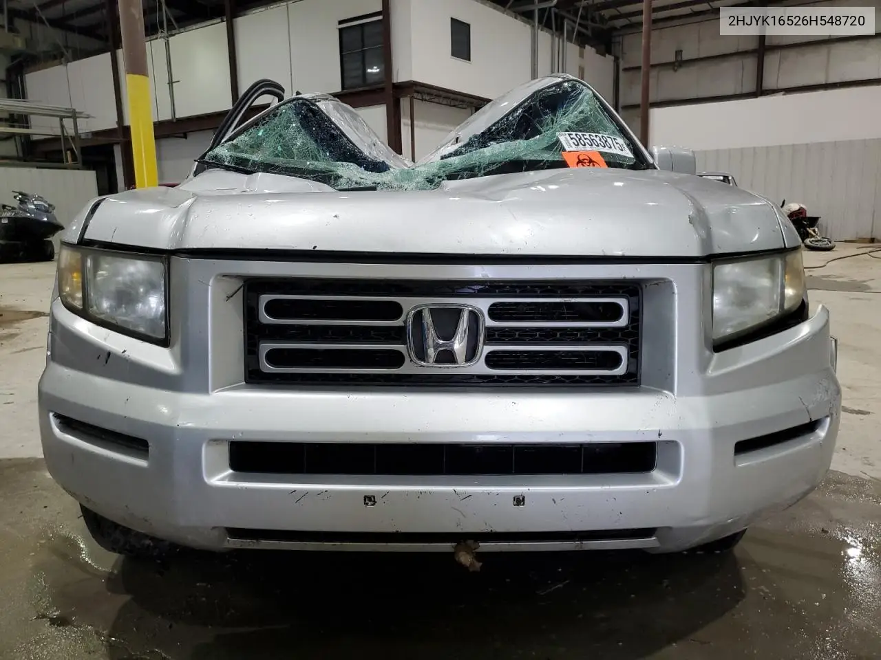2006 Honda Ridgeline Rtl VIN: 2HJYK16526H548720 Lot: 58563875