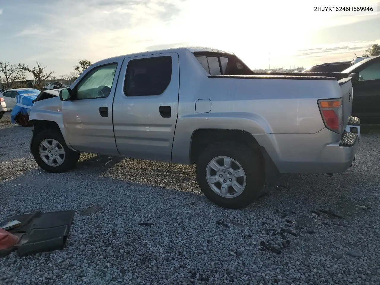 2006 Honda Ridgeline Rt VIN: 2HJYK16246H569946 Lot: 61652435
