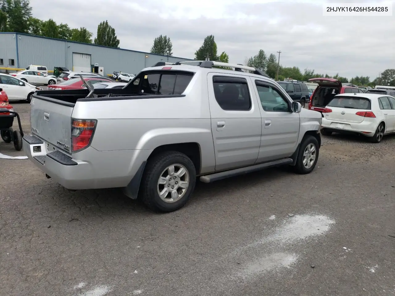 2006 Honda Ridgeline Rts VIN: 2HJYK16426H544285 Lot: 62044605