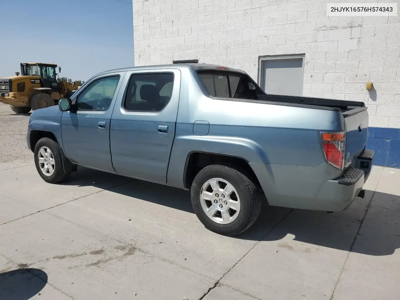 2006 Honda Ridgeline Rtl VIN: 2HJYK16576H574343 Lot: 62349865