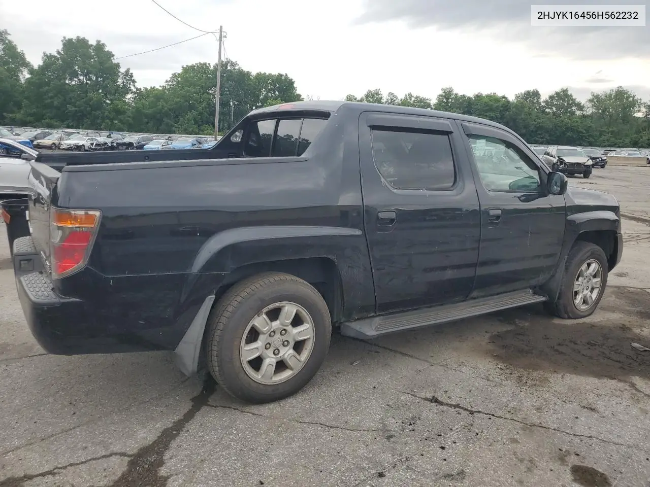 2006 Honda Ridgeline Rts VIN: 2HJYK16456H562232 Lot: 62427905