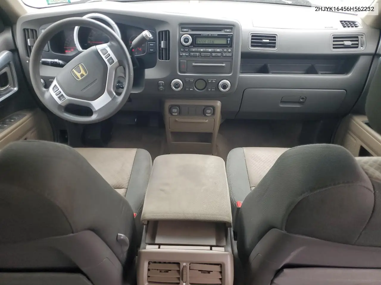 2006 Honda Ridgeline Rts VIN: 2HJYK16456H562232 Lot: 62427905