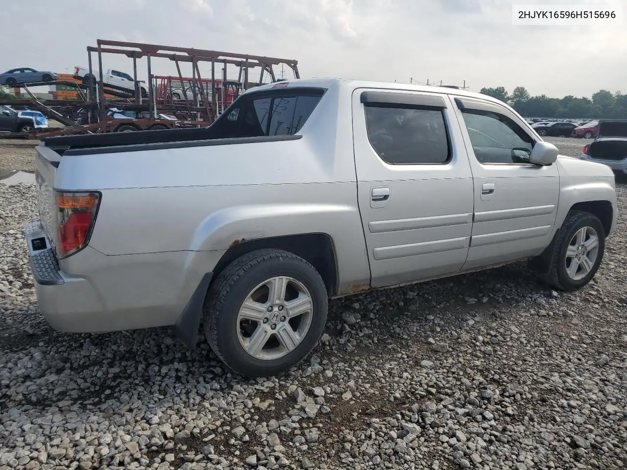 2006 Honda Ridgeline Rtl VIN: 2HJYK16596H515696 Lot: 62539185