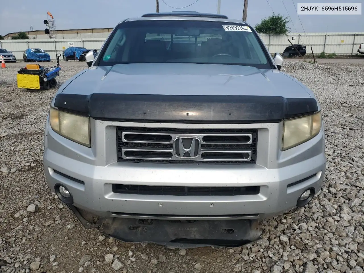 2006 Honda Ridgeline Rtl VIN: 2HJYK16596H515696 Lot: 62539185