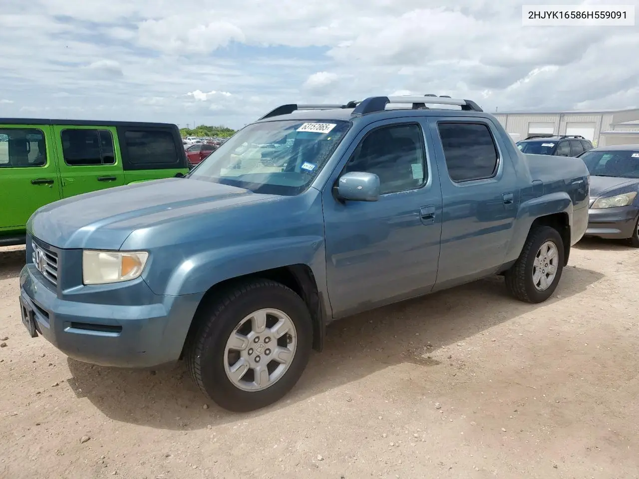 2006 Honda Ridgeline Rtl VIN: 2HJYK16586H559091 Lot: 63157865