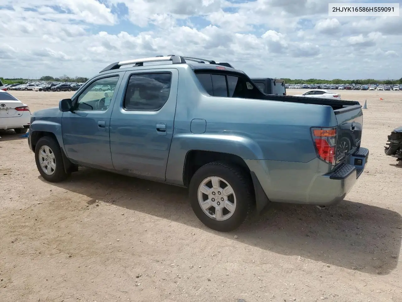 2006 Honda Ridgeline Rtl VIN: 2HJYK16586H559091 Lot: 63157865