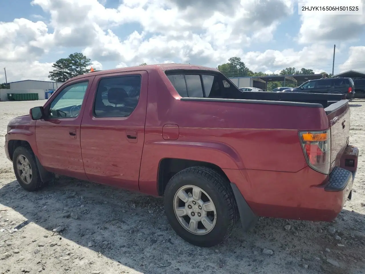 2006 Honda Ridgeline Rtl VIN: 2HJYK16506H501525 Lot: 63294915