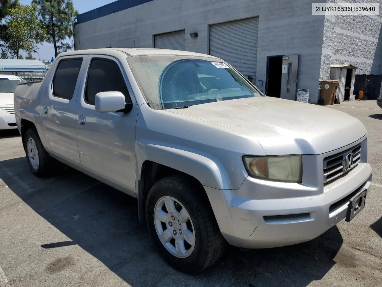 2006 Honda Ridgeline Rtl VIN: 2HJYK16536H539640 Lot: 65955455