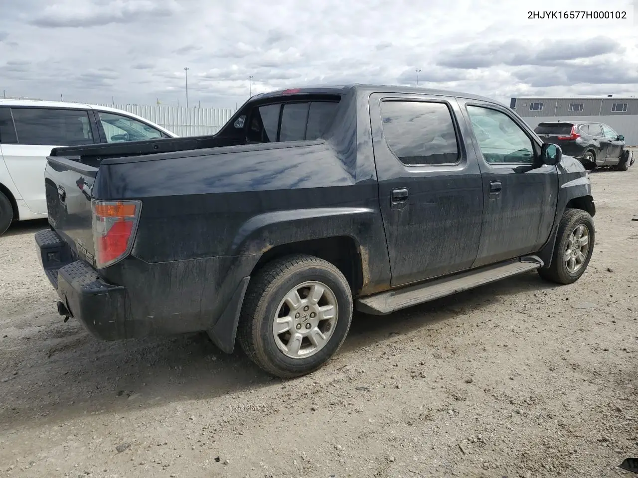 2007 Honda Ridgeline Rtl VIN: 2HJYK16577H000102 Lot: 53119995